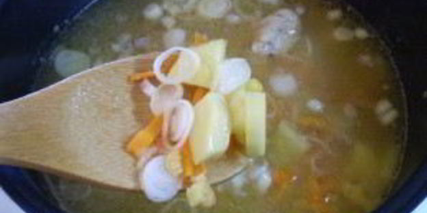 гороховый суп без замачивания