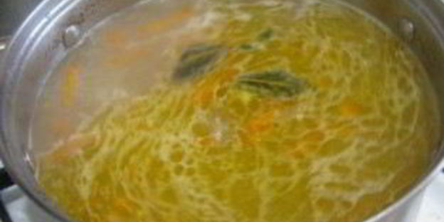 гороховый суп на косточке