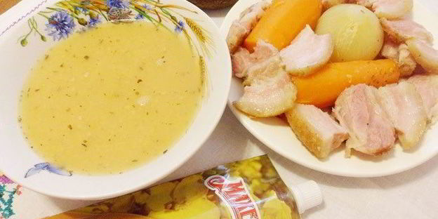 гороховый суп по-шведски