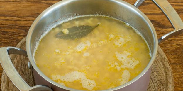 гороховый суп постный