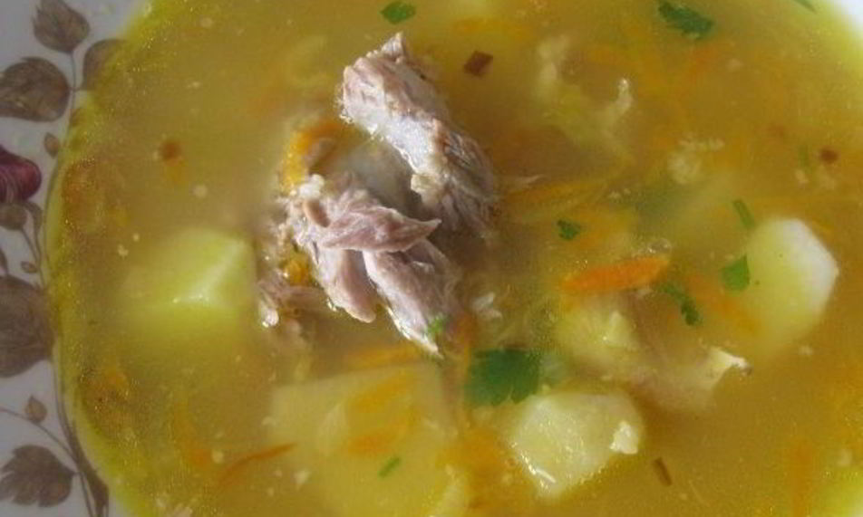 Рецепт горохового супа с бараниного