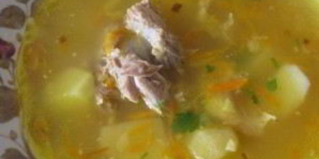 гороховый суп с бараниной