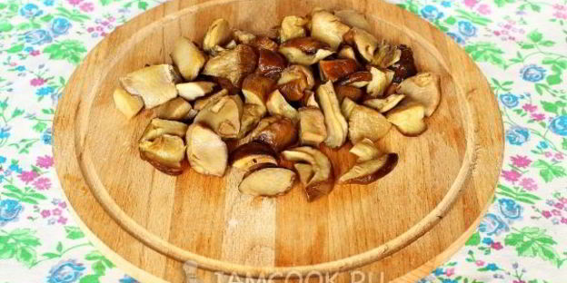 гороховый суп с грибами