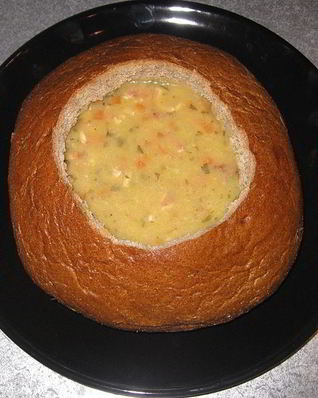 Гороховый суп с грудинкой