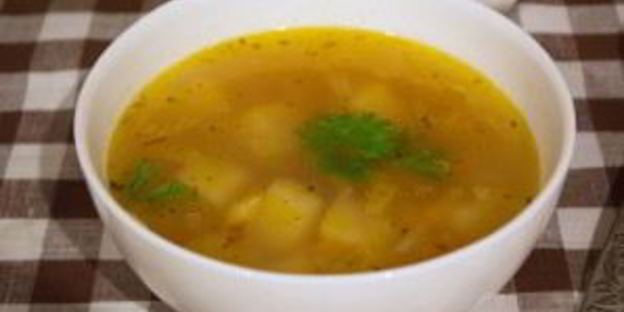 гороховый суп с картошкой
