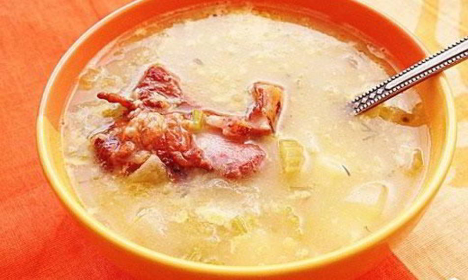 Рецепт горохового супа с копчеными ребрами