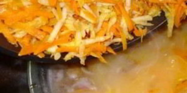 гороховый суп с копчеными ребрами