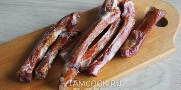 гороховый суп с копчеными ребрышками в мультиварке