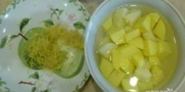 гороховый суп с курицей на кокосовом молоке