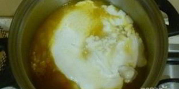 гороховый суп с курицей на кокосовом молоке