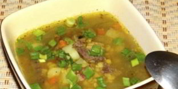 гороховый суп с ребрышками в мультиварке