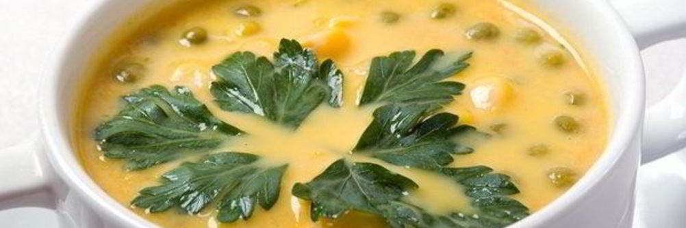 Гороховый суп с ребрышками