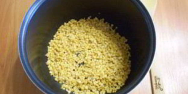 гороховый суп с сухариками