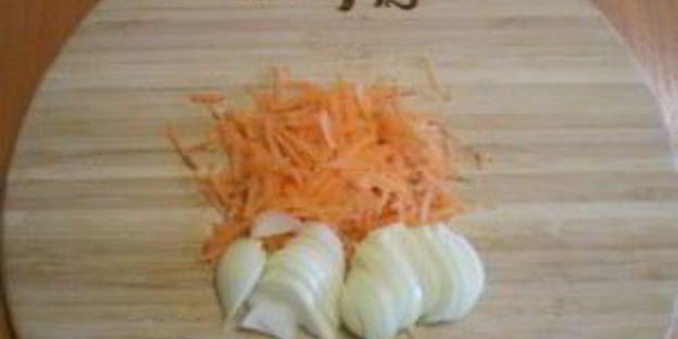 гороховый суп с сухариками