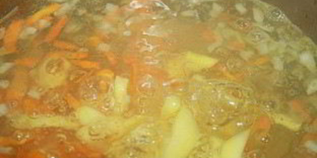 гороховый суп с тушенкой