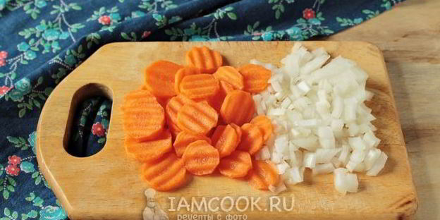 гороховый суп с запеченными ребрышками