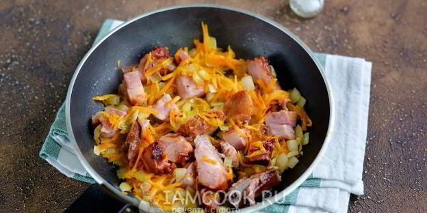 гороховый суп со свиными ребрышками