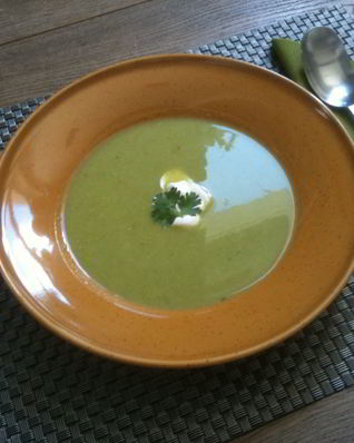 Летний гороховый суп