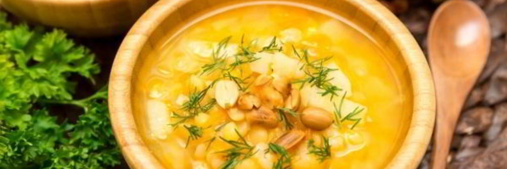 Постный гороховый суп