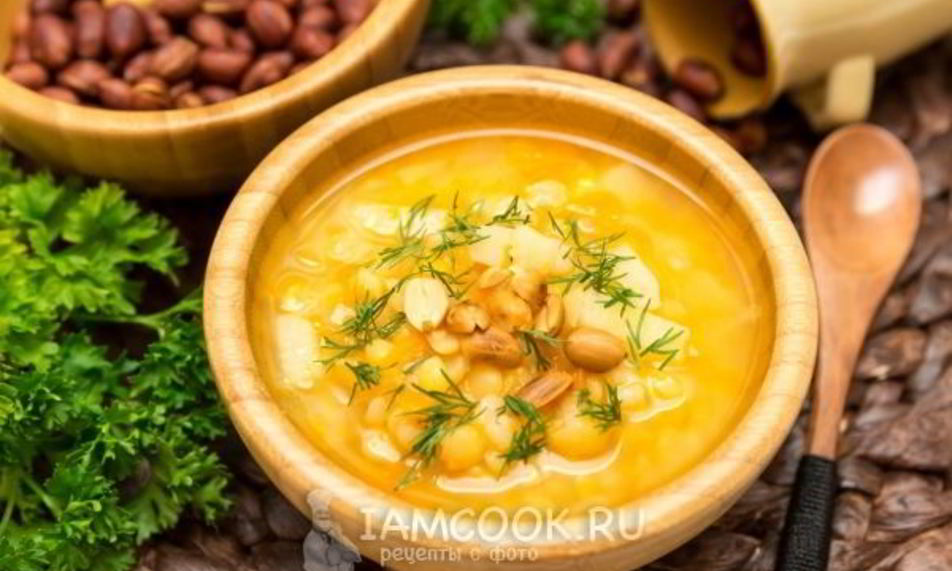 Рецепт постного горохового супа