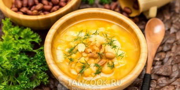 постный гороховый суп