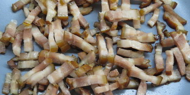 суп гороховый с копченостями и горчицей