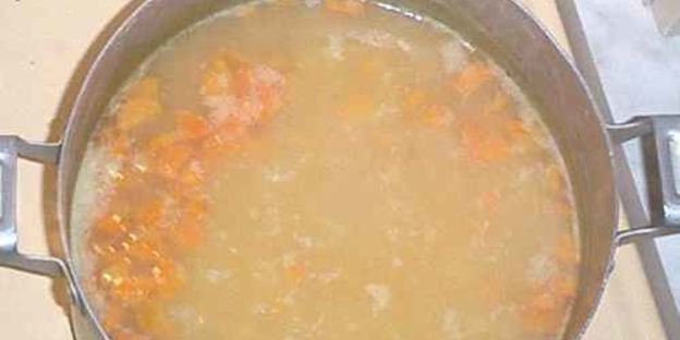 суп гороховый с копченостями