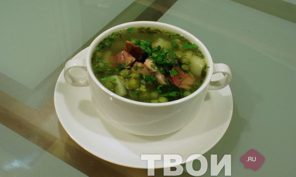 Рецепт супа горохового с ветчиной