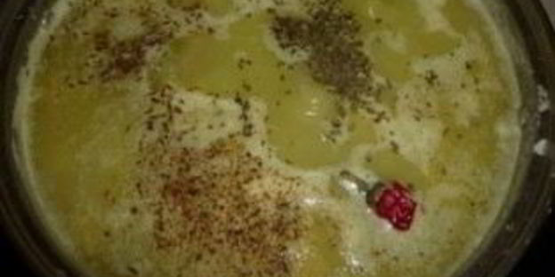 суп из баранины и гороха