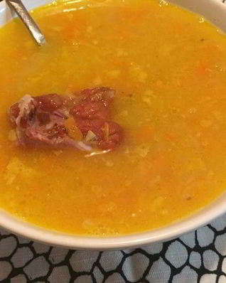 Уютный гороховый суп