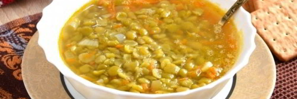 Вегетарианский гороховый суп