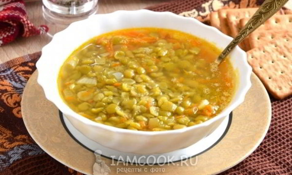 Рецепт вегетарианского горохового супа