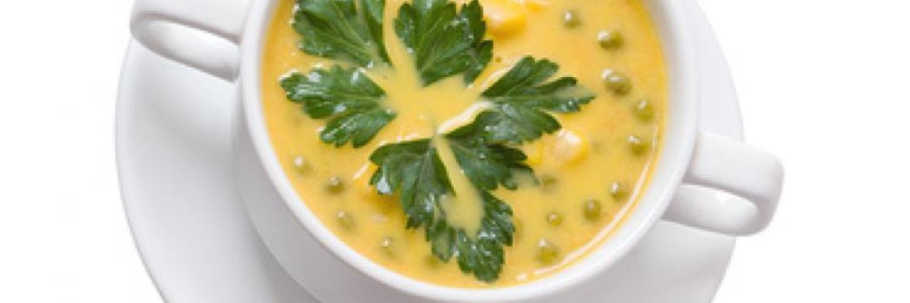 Вегетарианский суп с горохом