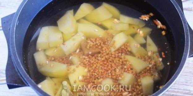 гречневый суп с фрикадельками