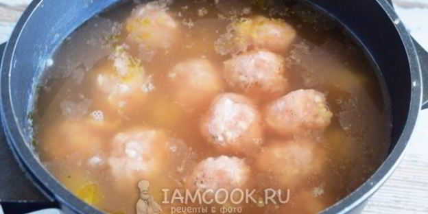 гречневый суп с фрикадельками