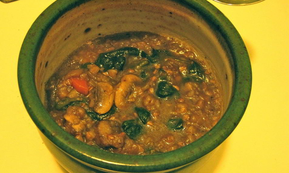 Рецепт грибного супа с гречкой