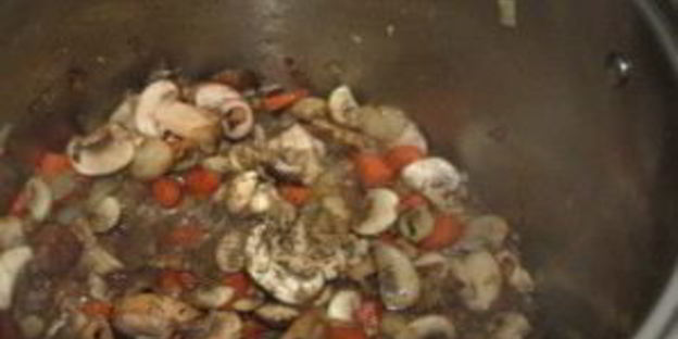 грибной суп с гречкой