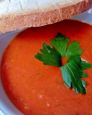 Густой томатный суп