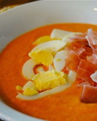 Испанский холодный суп Сальморехо