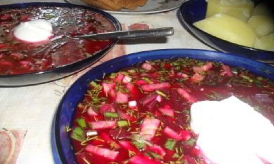 Рецепт холодника из консервированной свеклы