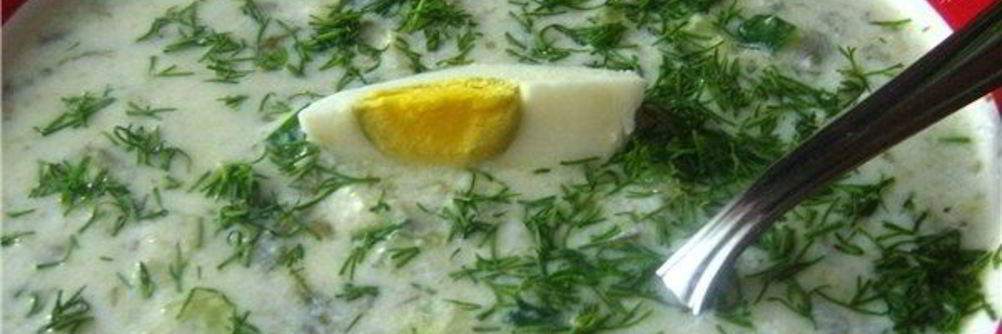 Холодник из щавеля