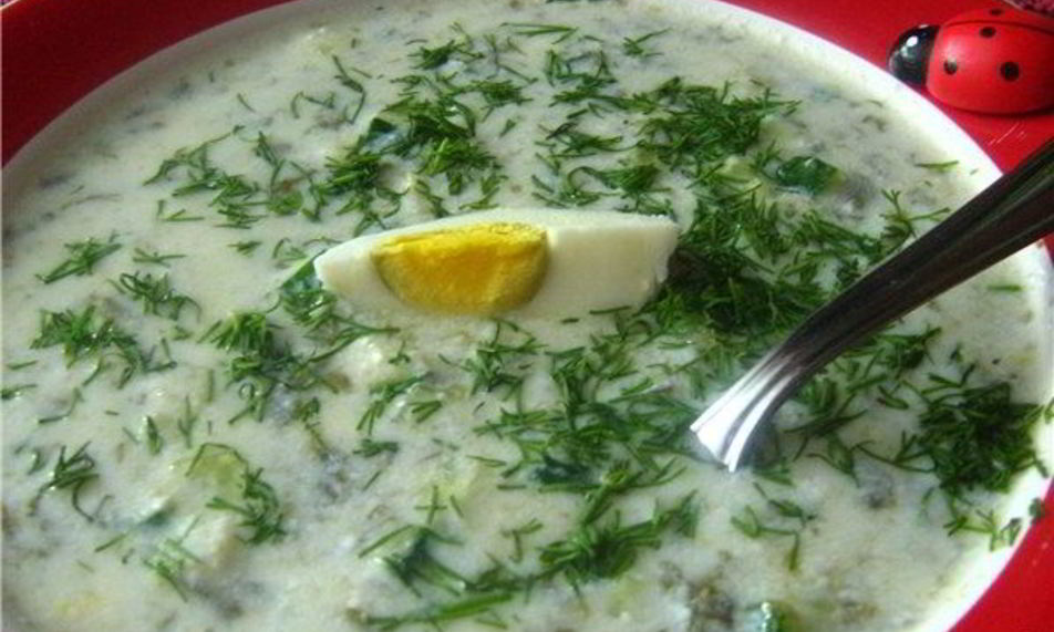 Рецепт холодника из щавеля