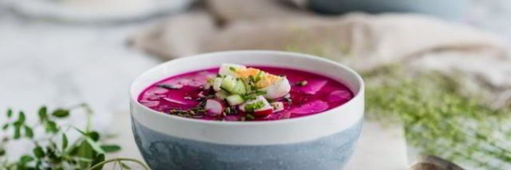 Холодник из свеклы на воде