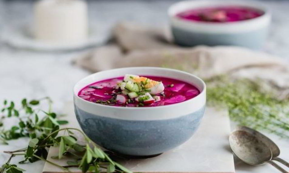 Рецепт холодника из свеклы на воде