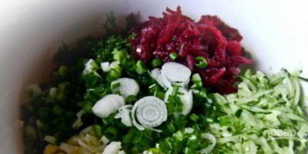 холодник на кефире со свеклой