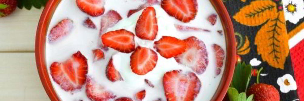 Холодник с клубникой