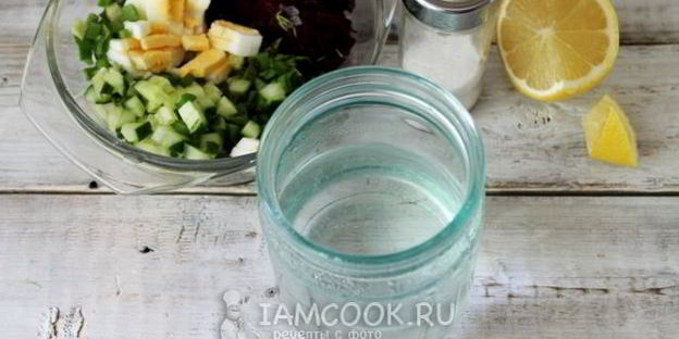 холодник со свеклой на кипяченой воде