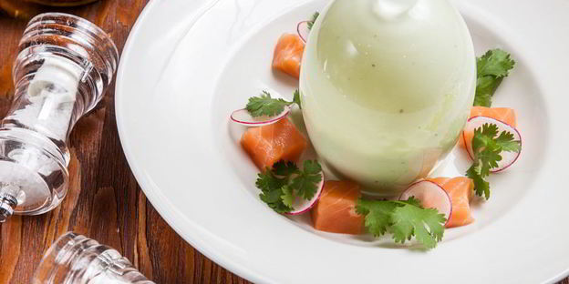 холодный йогуртовый суп из авокадо