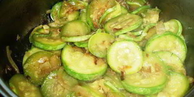 холодный кабачково-огуречный суп