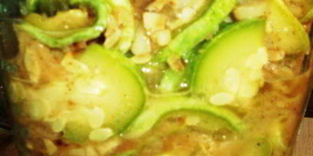 холодный кабачково-огуречный суп